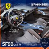 Sphinx365 Ferrari SF90 Spider precut interior protection kit