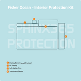Fisker Ocean 2024 Interior Protection Kit| Pre-cut Film