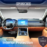 Foton Tunland V7 2023 Interior Protection Kit| Pre-cut Film