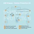 GAC Empow 2026-2024 Interior Protection Kit | Pre-cut Film - Sphinx365.com