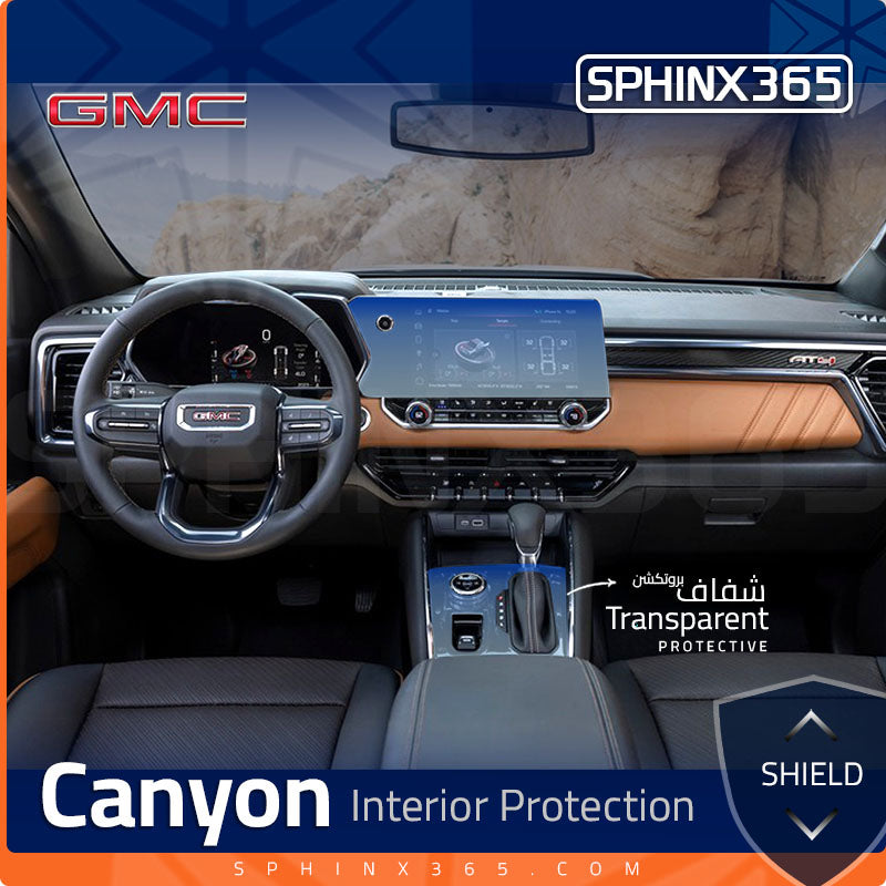 Sphinx365 GMC Canyon precut interior protection kit