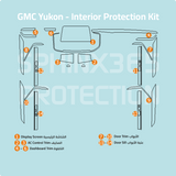 Sphinx365 GMC Yukon precut interior protection kit