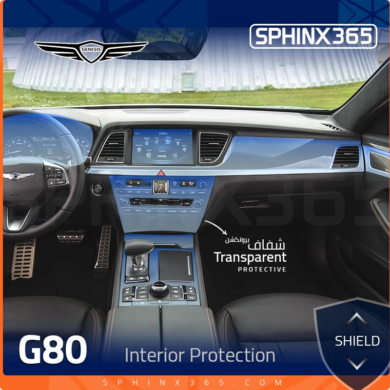 Sphinx365 Genesis G80 precut interior protection kit