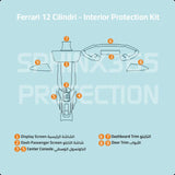 Ferrari 12Cilindri 2026-2025 Interior protection kit | Pre-cut Film