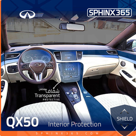 Sphinx365 Infiniti QX50 precut interior protection kit