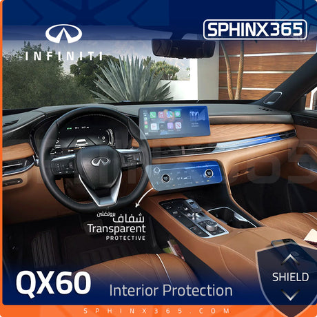 Sphinx365 Infiniti QX60 precut interior protection kit