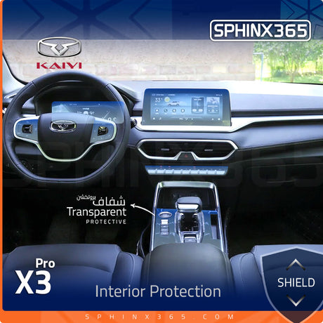 Kaiyi X3 Pro 2023 Interior Protection Kit| Pre-cut Film