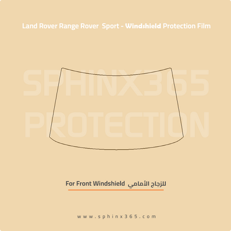 Precut Windshield protection for Land_Rover_Range_Rover_Sport_Autobiography_Dynamic_SE_2023-2025