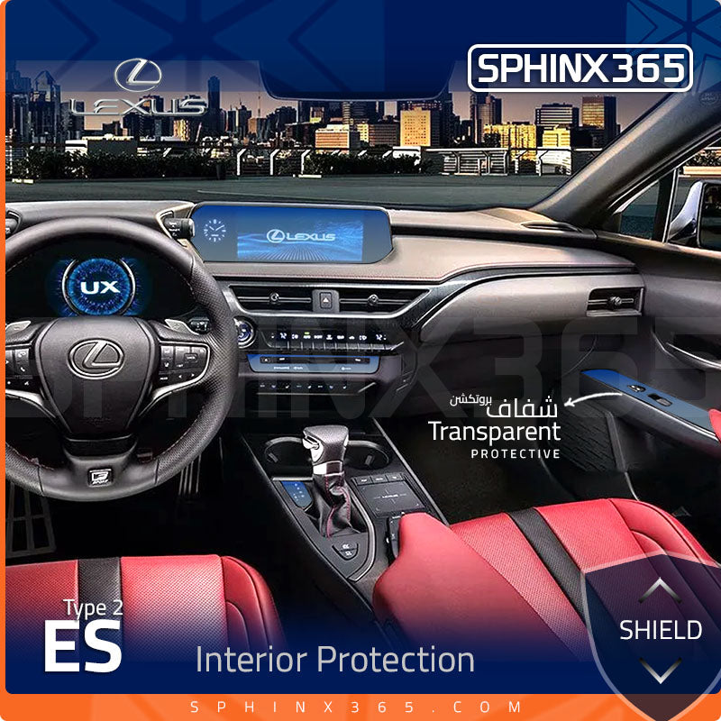 Sphinx365 Lexus ES Type 2 precut interior protection kit