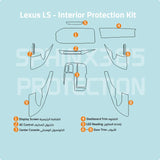 Sphinx365 Lexus LS precut interior protection kit