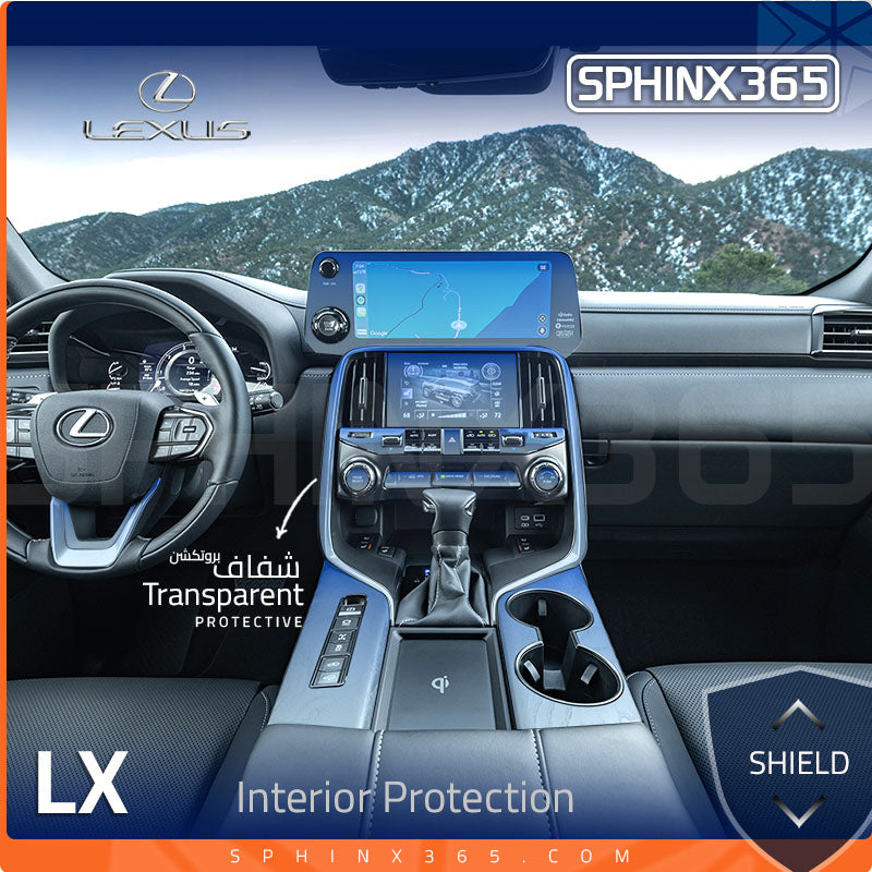 Sphinx365 Lexus LX precut interior protection kit