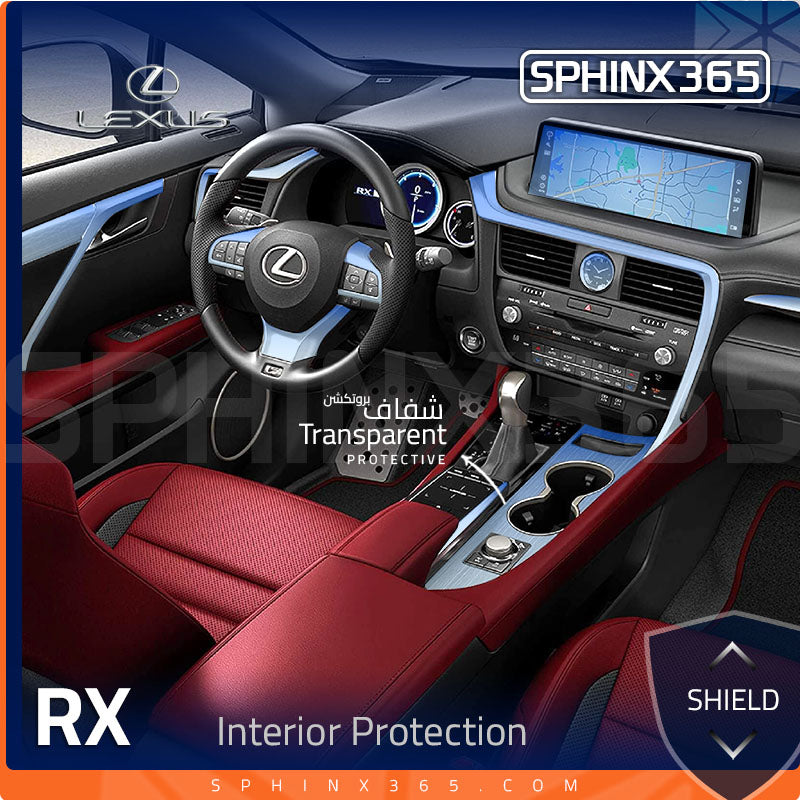 Sphinx365 Lexus RX precut interior protection kit