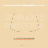 Precut Windshield protection for Maserati_GranCabrio_2024-2025