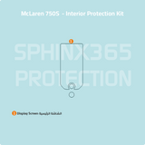 interior protection for McLaren 750S