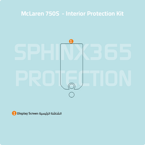 interior protection for McLaren 750S