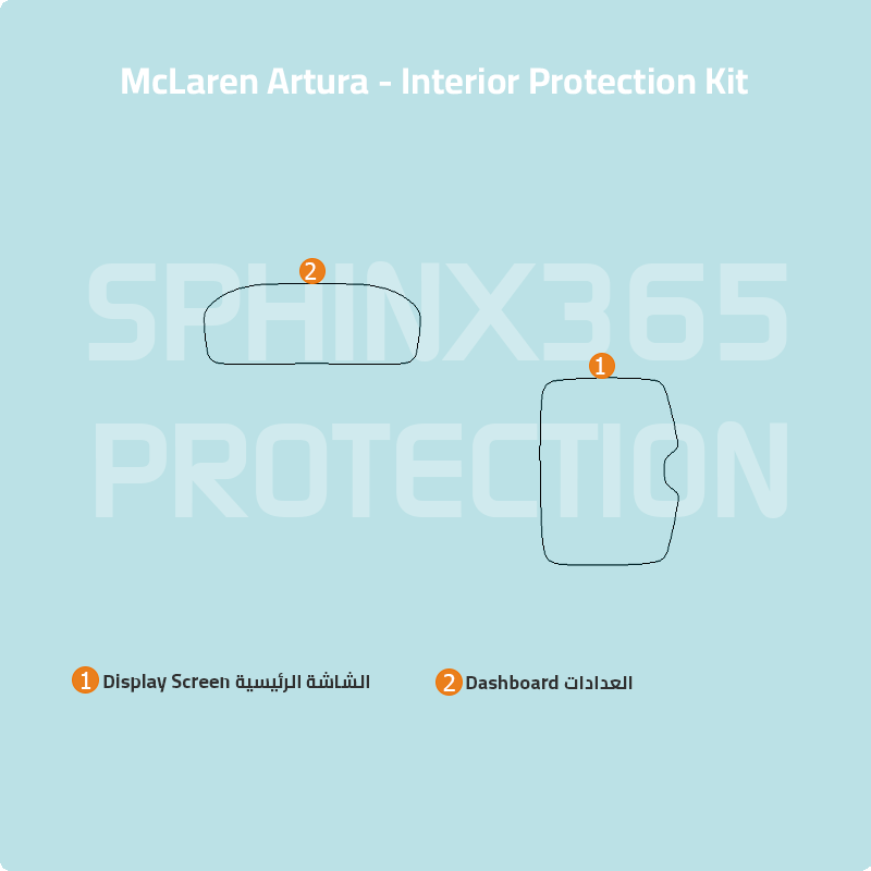 interior protection for McLaren Artura