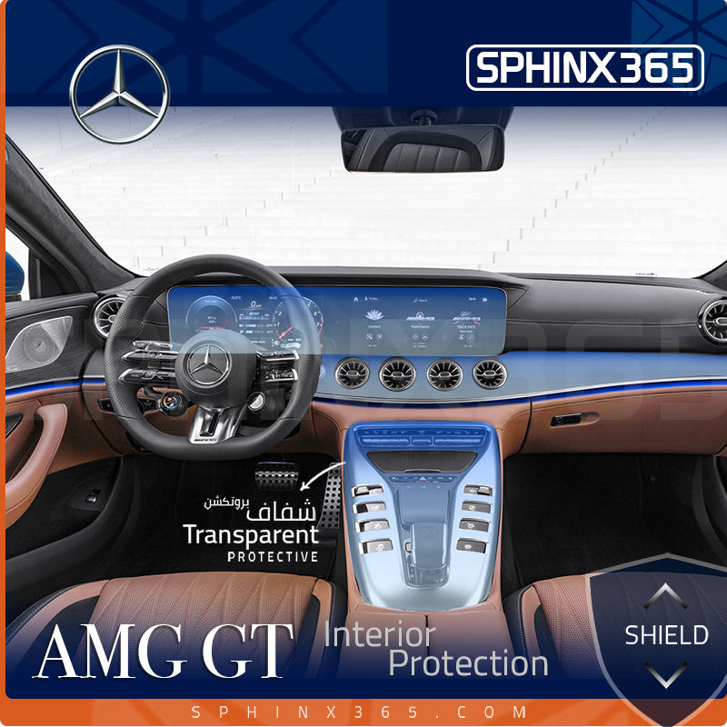 Sphinx365 Mercedes AMG GT precut interior protection kit