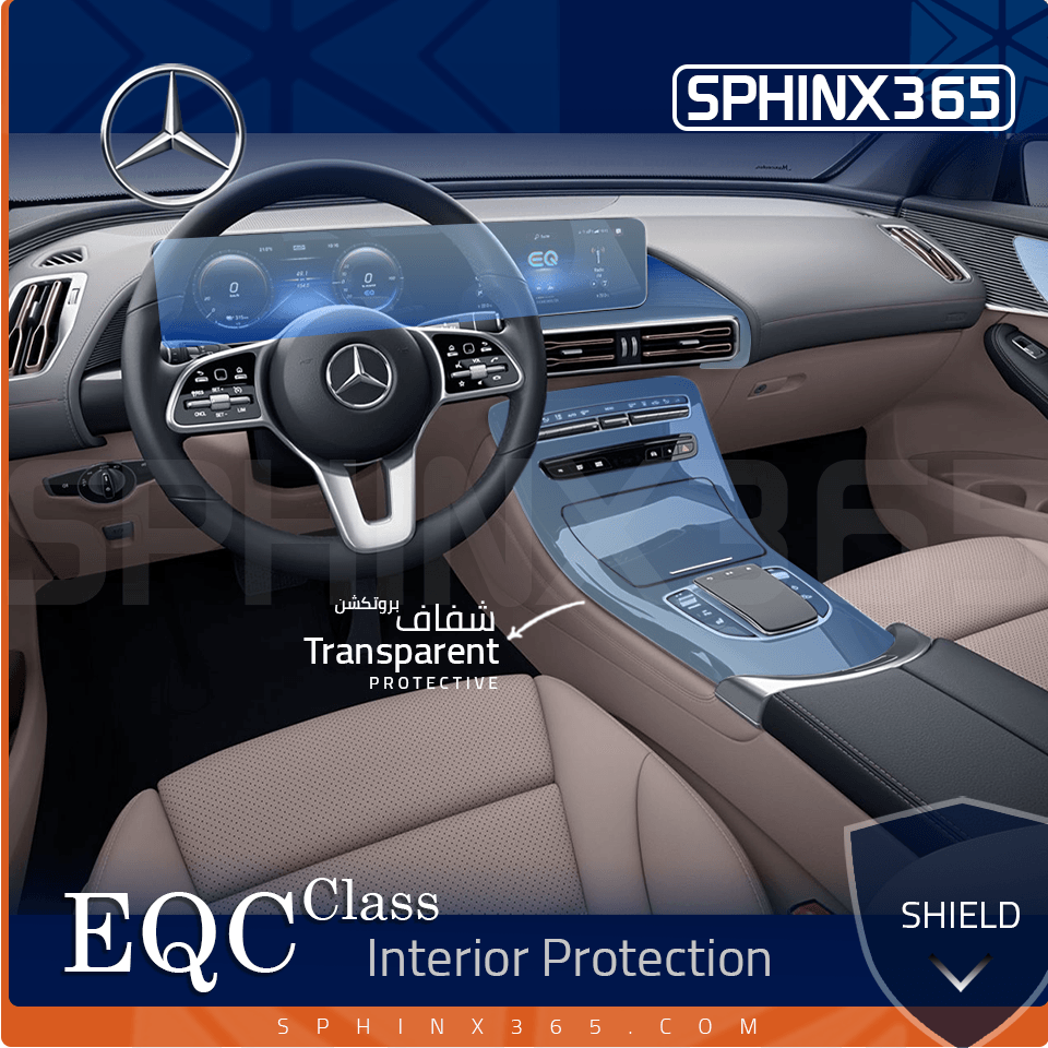 Sphinx365 Mercedes EQC Class precut interior protection kit