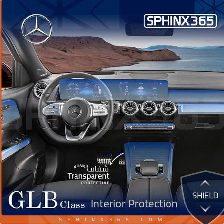 Sphinx365 Mercedes GLB precut interior protection kit