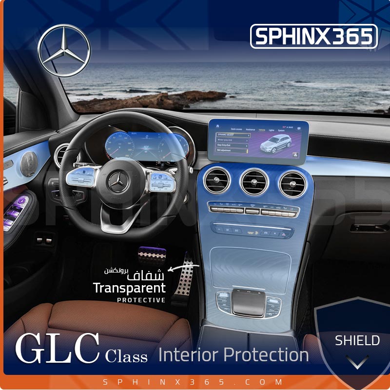 Sphinx365 Mercedes GLC precut interior protection kit