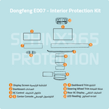 Dongfeng E007 2024 Interior Protection Kit| Pre-cut Film