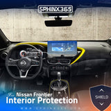 Car interior protection for Nissan Juke 2025 by Sphinx365, precut car film kits online, anti-scratch, self-healing.
