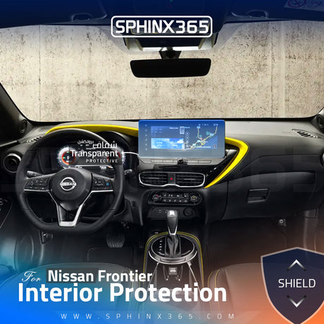 Car interior protection for Nissan Juke 2025 by Sphinx365, precut car film kits online, anti-scratch, self-healing.