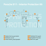 Sphinx365 Porsche 911 precut interior protection kit