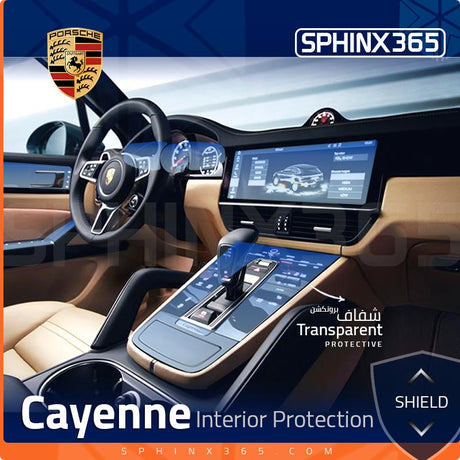 Sphinx365 Porsche Cayenne precut interior protection kit