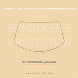 Precut Windshield protection for Porsche_911_992.2_carrera_Cabriolet_2025-2026