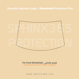 Precut Windshield protection for Porsche_Cayenne_Coupe_2020_2026