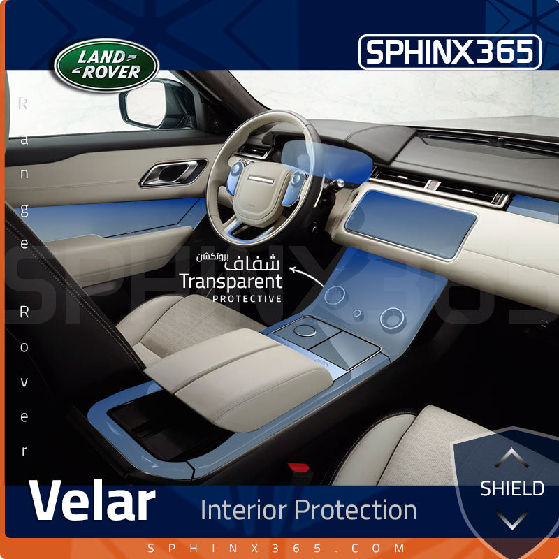 Sphinx365 Range Rover Velar precut interior protection kit