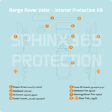 Sphinx365 Rangr Rover velar precut interior protection kit