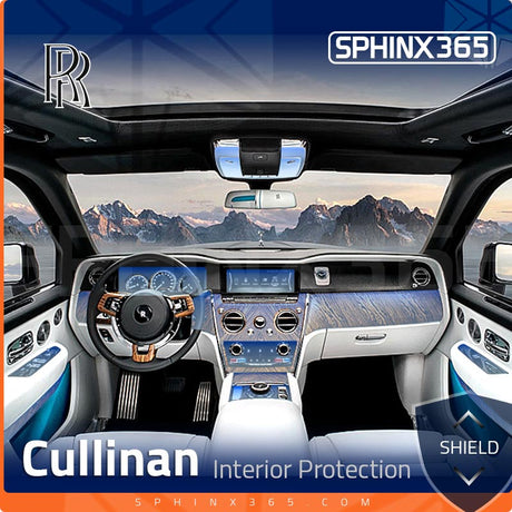 Sphinx365 Rolls Royce Cullinanprecut interior protection kit