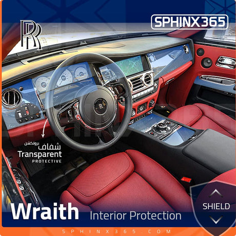 Sphinx365 Rolls Royce Wraith precut interior protection kit