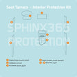 Sphinx365 Seat Tarraco precut interior protection kit