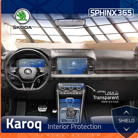 Sphinx365 Skoda Karoq precut interior protection kit