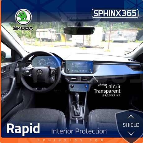 Sphinx365 Skoda Rapid precut interior protection kit