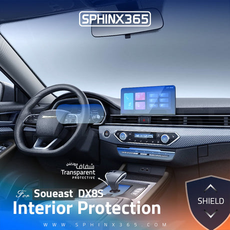 Soueast DX8S 2025-2023 Interior Protection Kit | Pre-cut Film