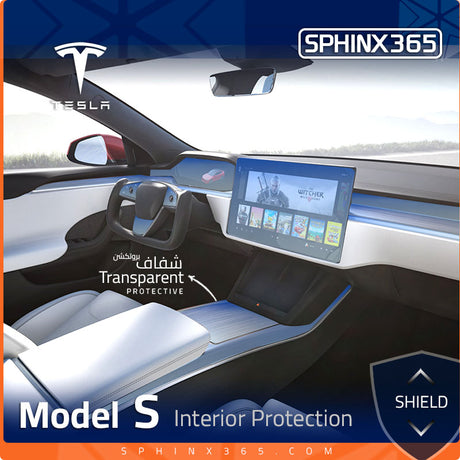 Sphinx365 Tesla model S precut interior protection kit