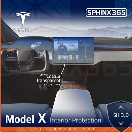 Sphinx365 Tesla model X precut interior protection kit