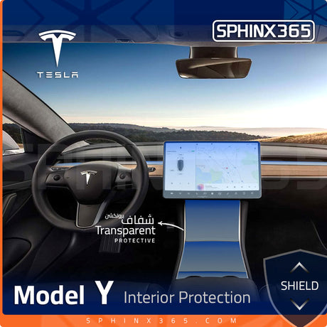 Sphinx365 Tesla model Y precut interior protection kit