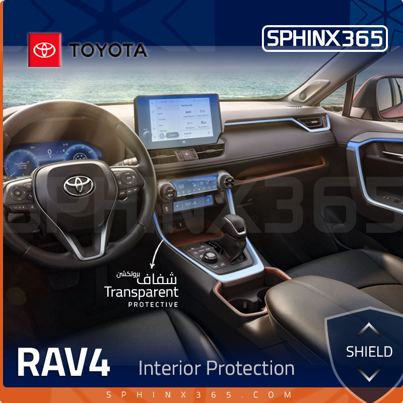 Sphinx365 Toyota RAV4 precut interior protection kit