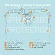Sphinx365 VW Touareg  precut interior protection kit