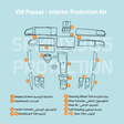 precut interior protection for volkswagen 2025-2025