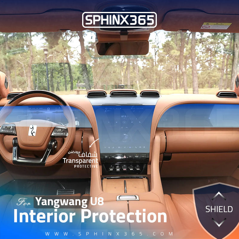Yangwang U8 2024-2025 Interior Protection Kit| Pre-cut Film