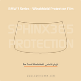 Windshield protection for BMW 7 series