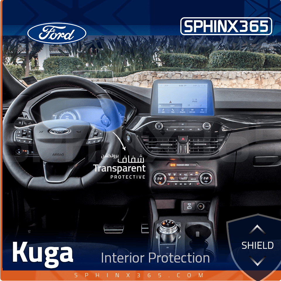 Ford Kuga 2019-2022 Interior Protection Kit | Pre-cut Film