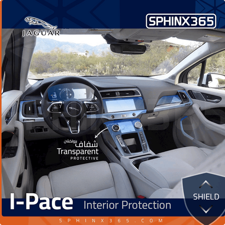 Sphinx365 jaguar ipace precut interior protection kit