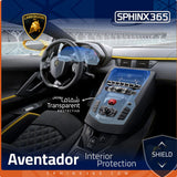 Sphinx365 lamborghini Aventador precut interior protection kit